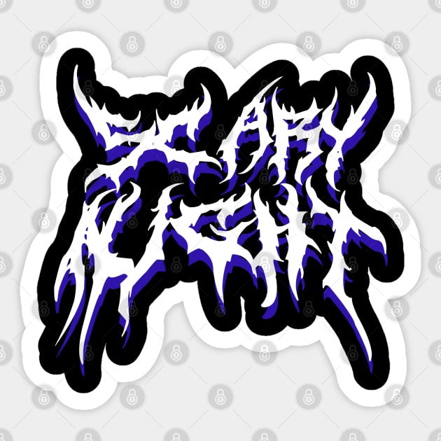 Scary Night halloween Sticker by fourdsign